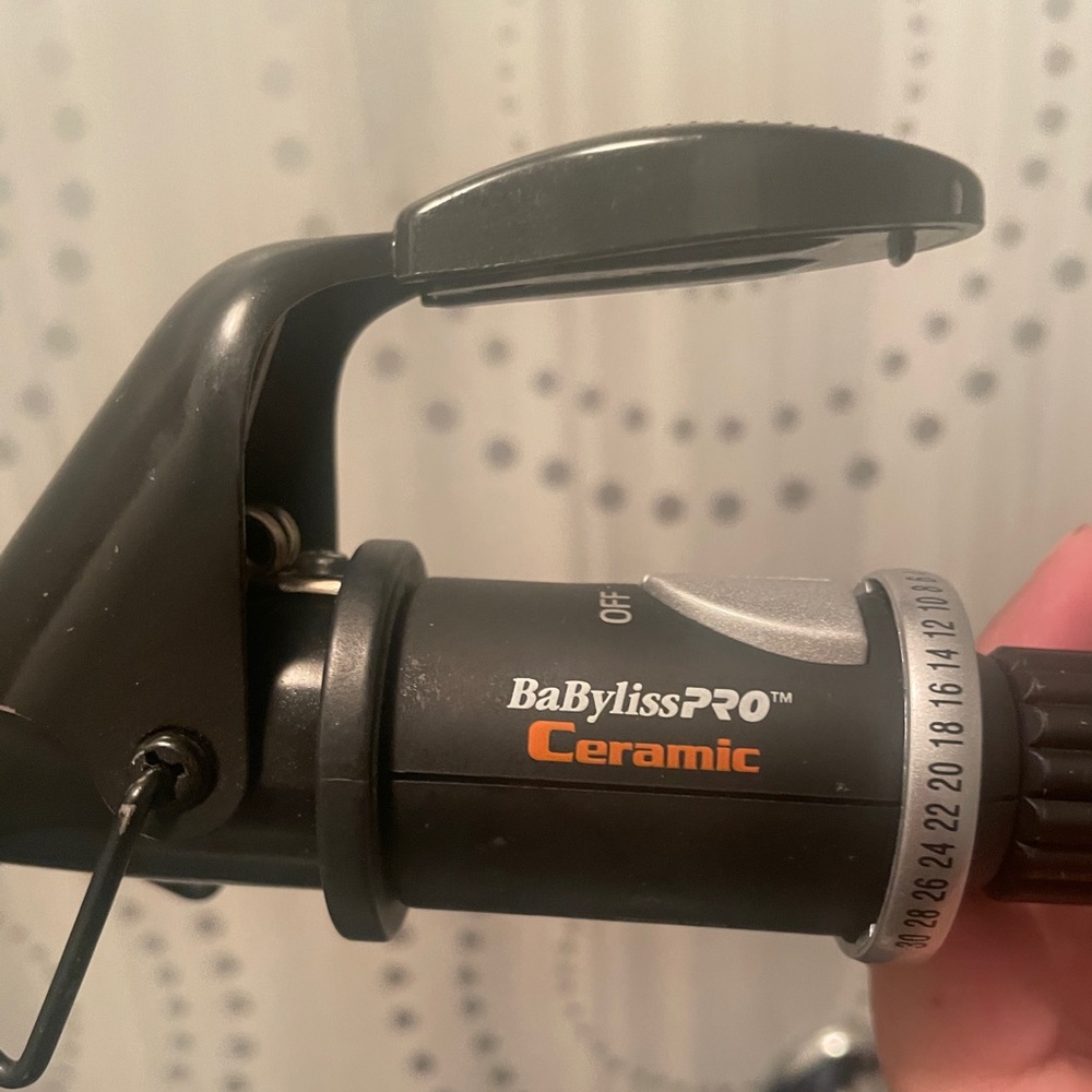 BaBylissPRO Ceramic multi-temperature Curling Iron